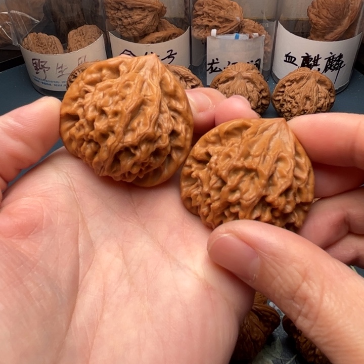 吊坠文玩核桃40龙门涧