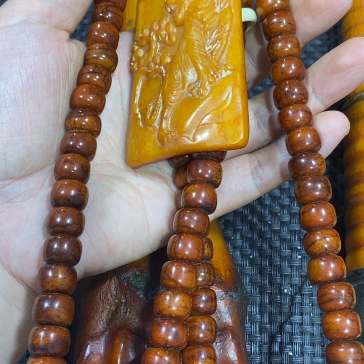 滴血莲花菩提吊坠