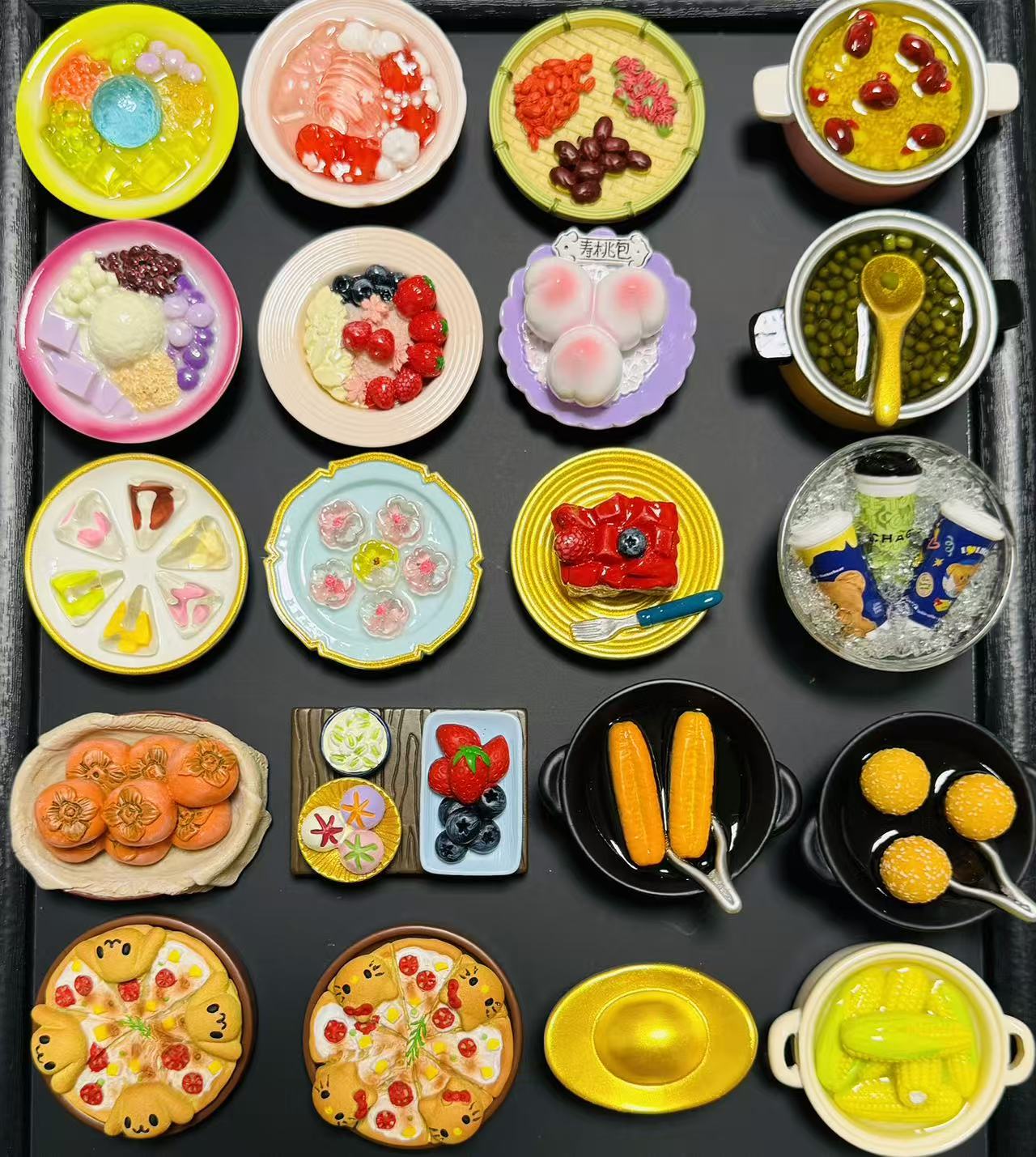 【自选】仿真树脂食玩磁吸冰箱贴