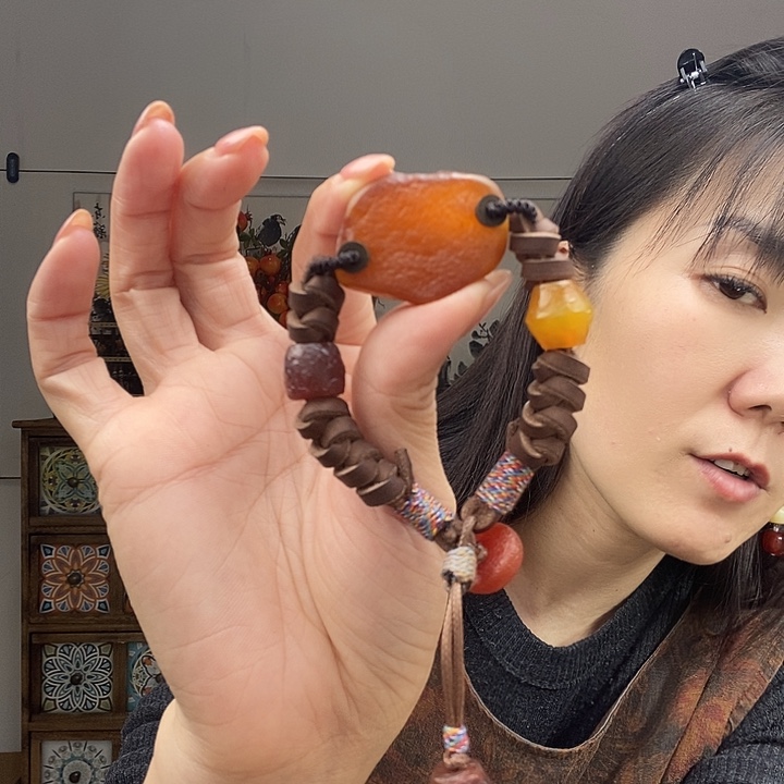 蜜蜡手链未镶嵌勿*我手链