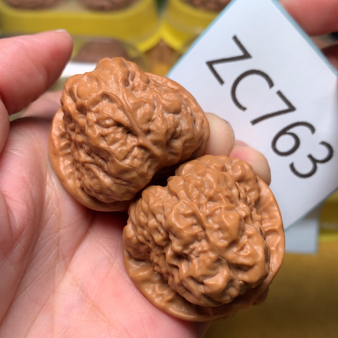 文玩核桃把件肌肉开背蛙38