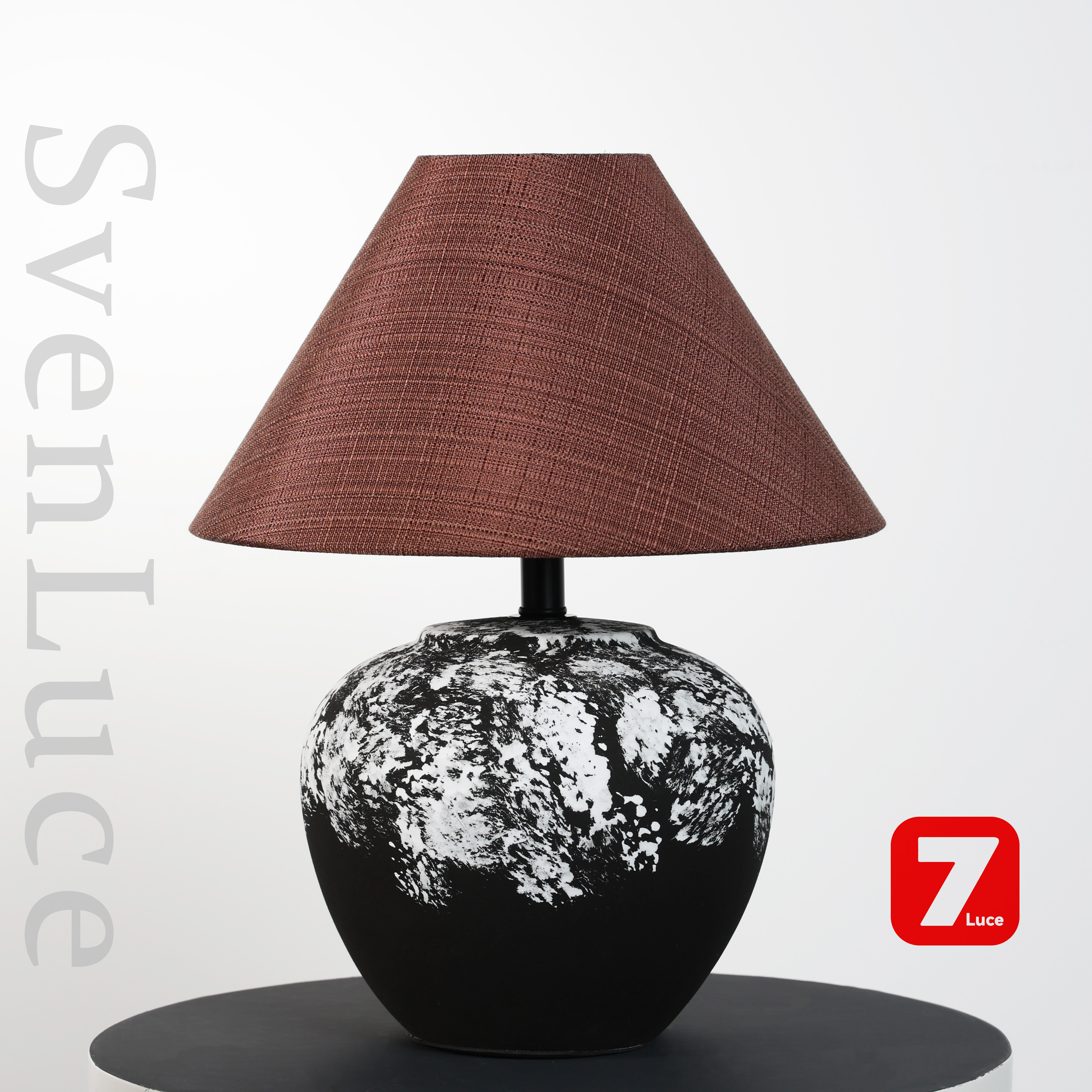 SevenLuce陶罐布艺设计酒店民生客厅卧室氛围装饰台灯