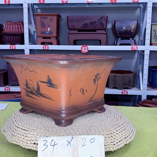 紫砂花盆宜兴紫砂厂