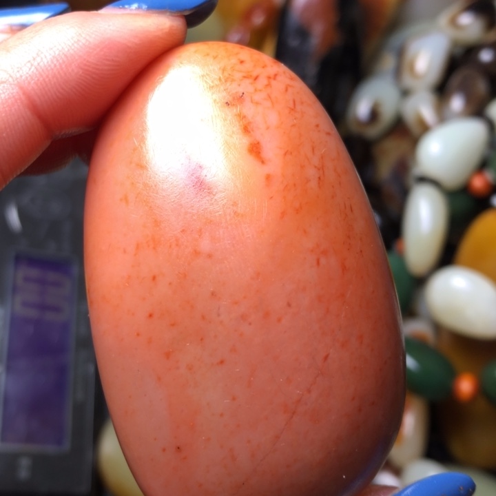 和田玉（翠青玉）未镶嵌珠宝奇石