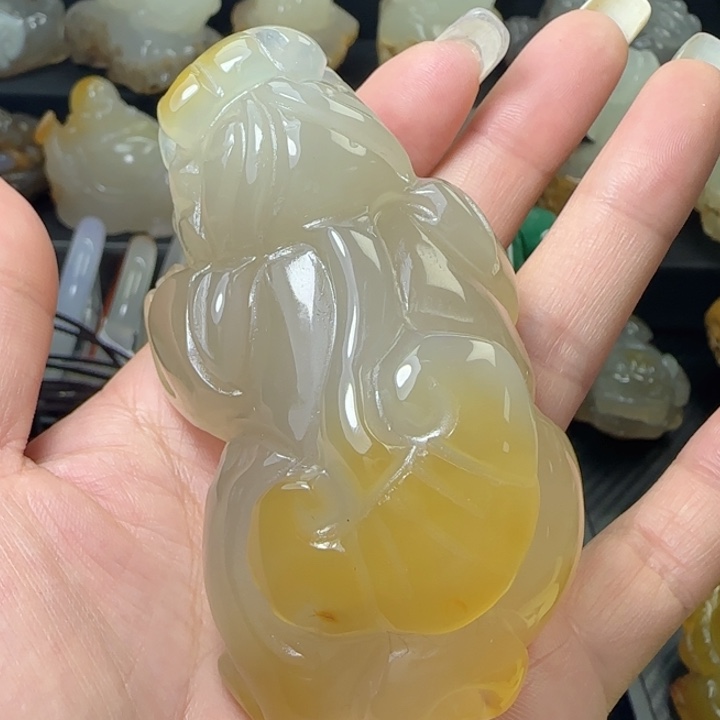 玛瑙/玉髓合金摆件