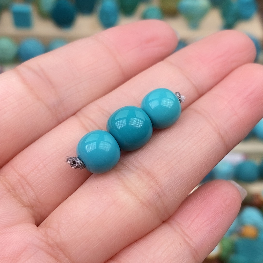 绿松石珠宝奇石未镶嵌8-9