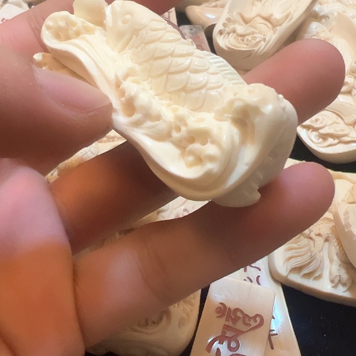 天然猛犸象牙保真