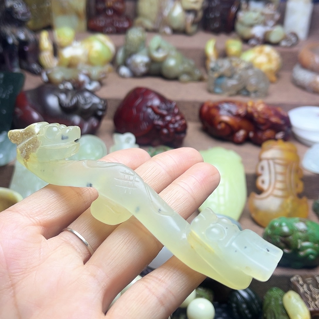 白玉菩提吊坠55。。