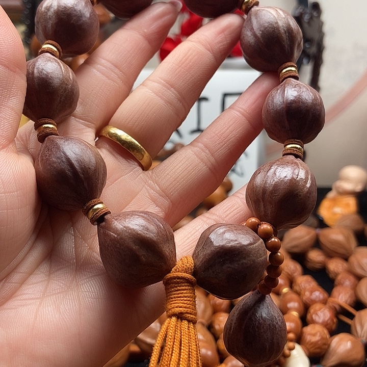 手串/手链橄榄核紫气东来