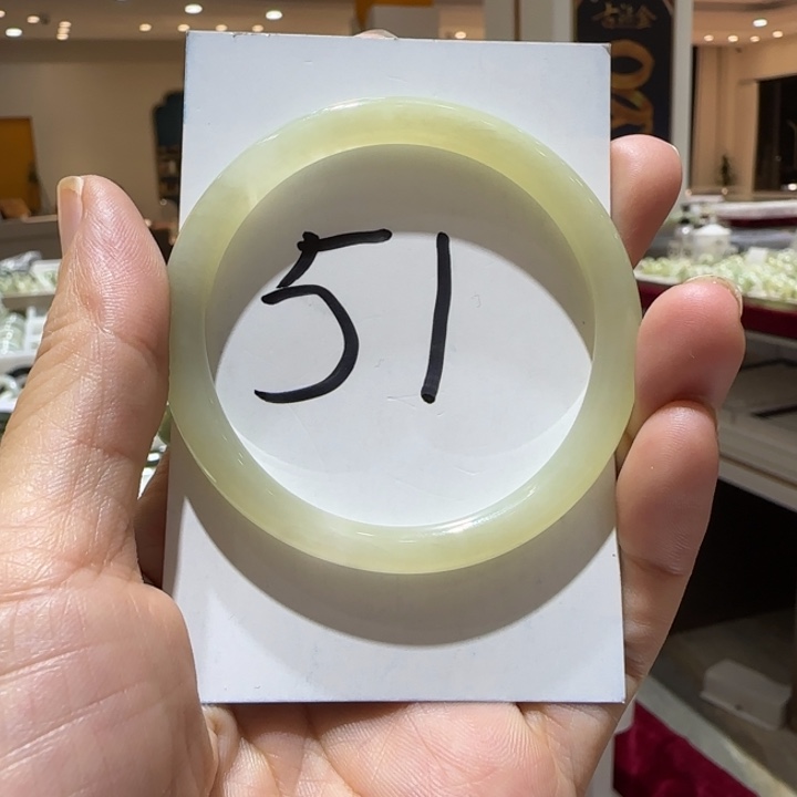 和田玉未镶嵌手镯829