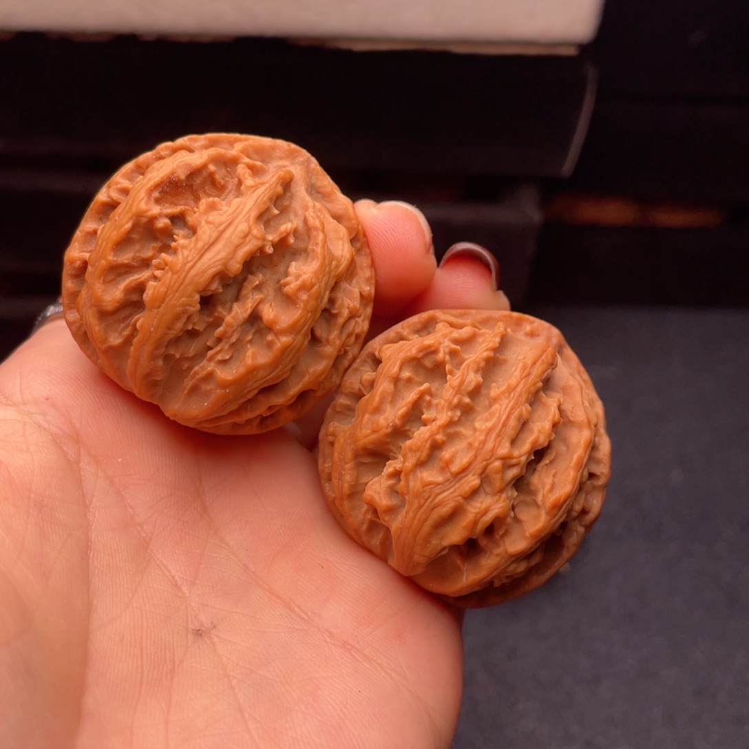 文玩核桃把件秦岭核桃30