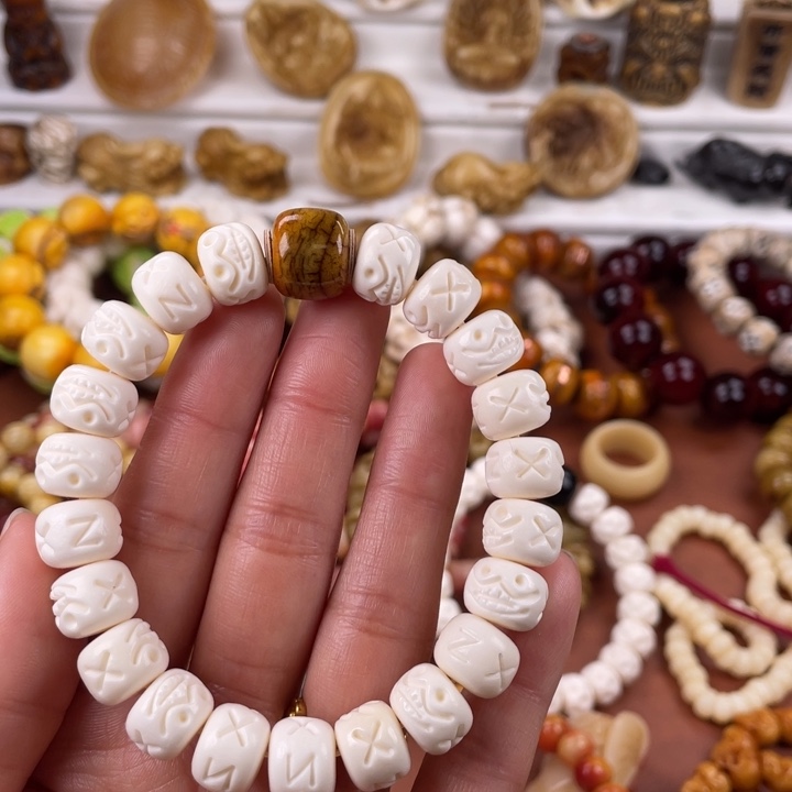 驼骨其他鹿角雕刻阿呆12