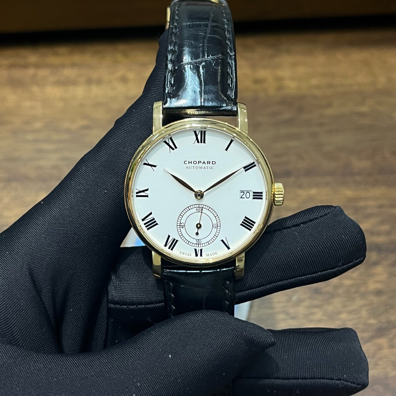 99新 Chopard/萧邦 CLASSIC系列161289/单表 18k黄金