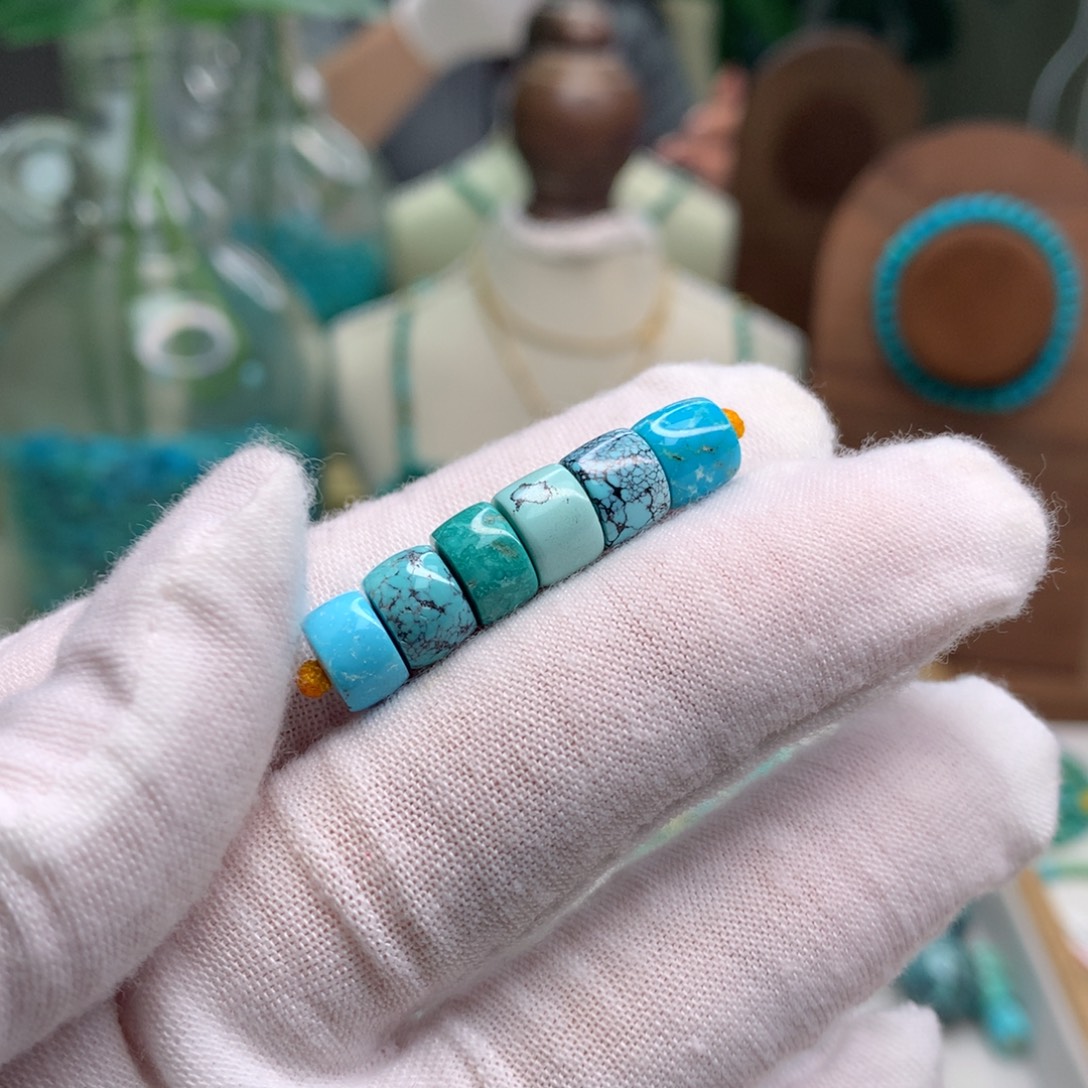 绿松石未镶嵌配饰