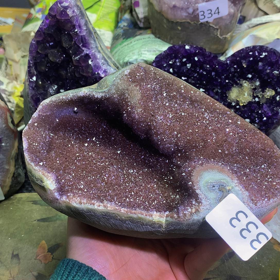 紫晶大型摆件（非配饰）未镶嵌