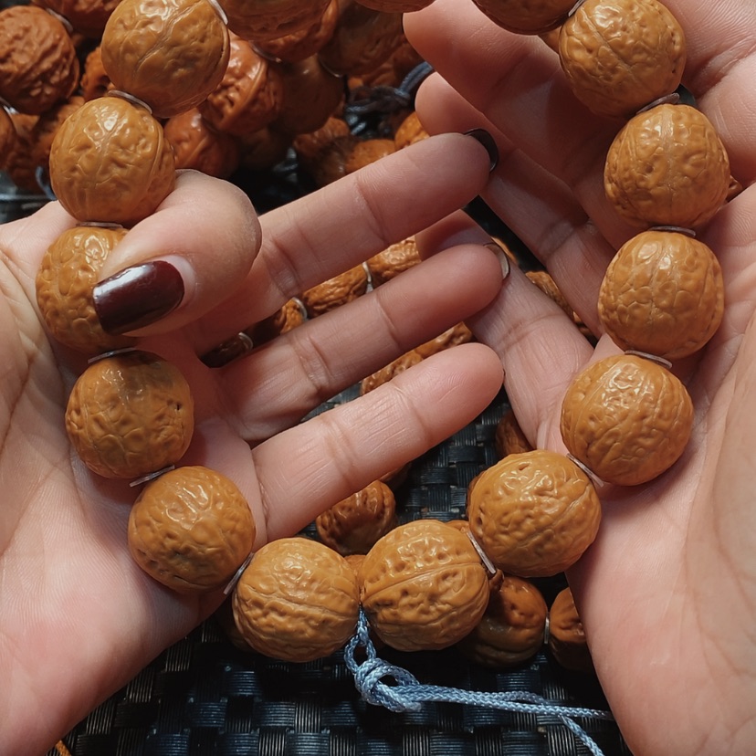 【闪购商品】文玩核桃吊坠光头