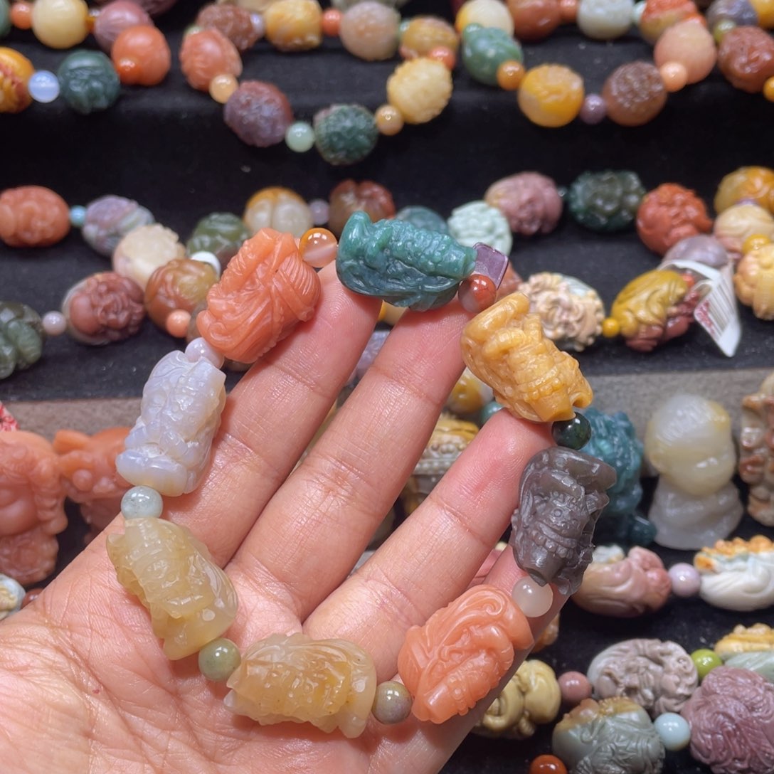 石英质玉手链未镶嵌