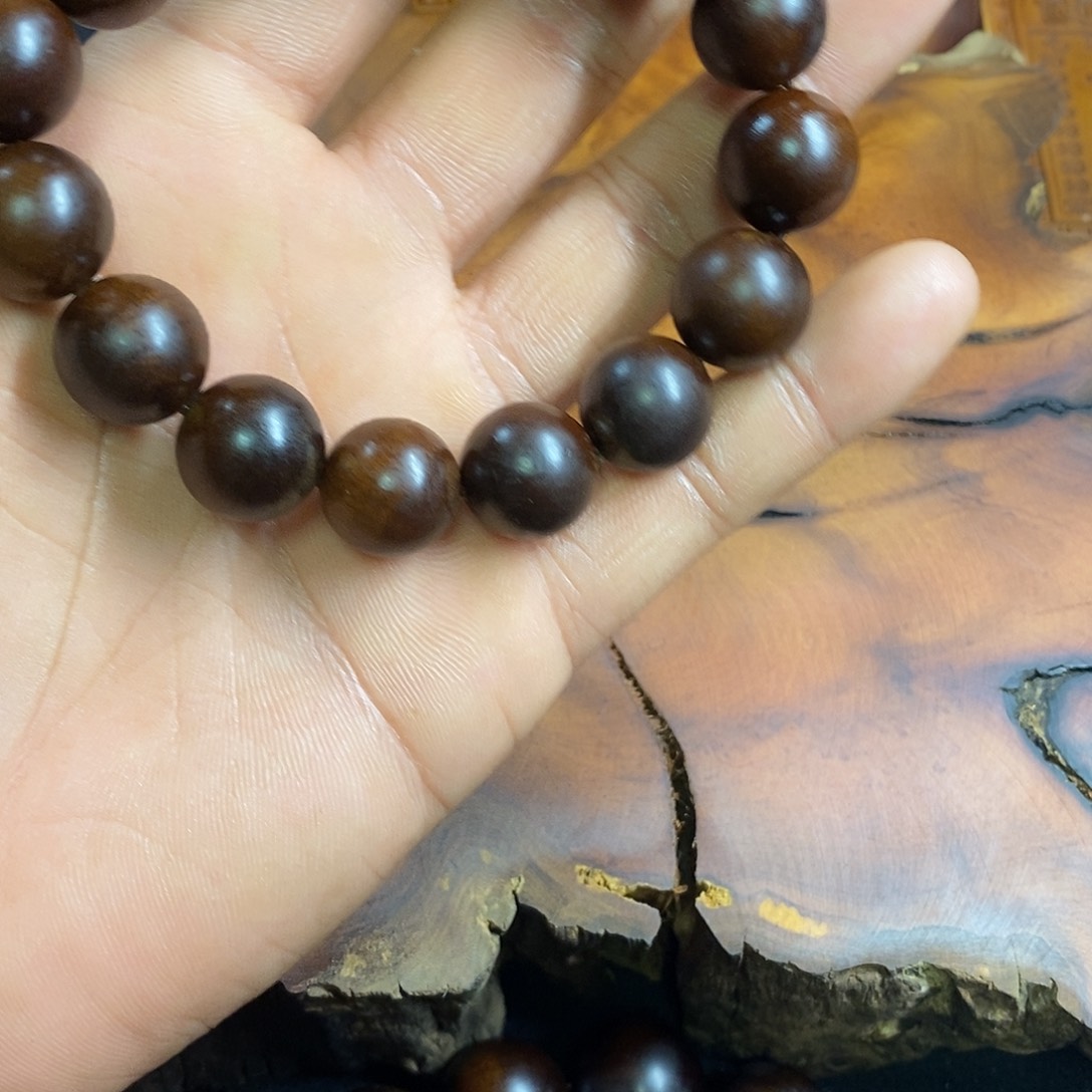 稳定木1.5雷击枣木手串