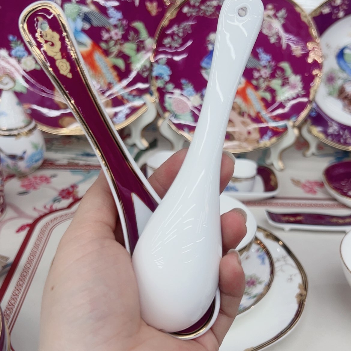 【闪购商品】骨瓷饭勺