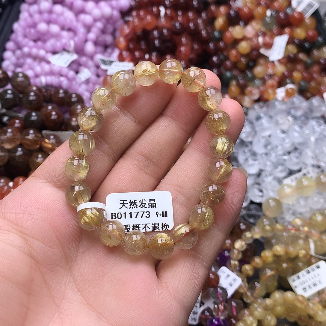 水晶手链未镶嵌，，