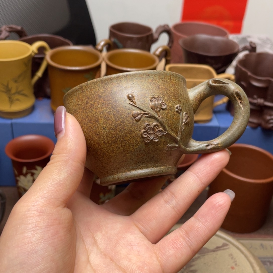 紫砂茶杯紫砂主人杯