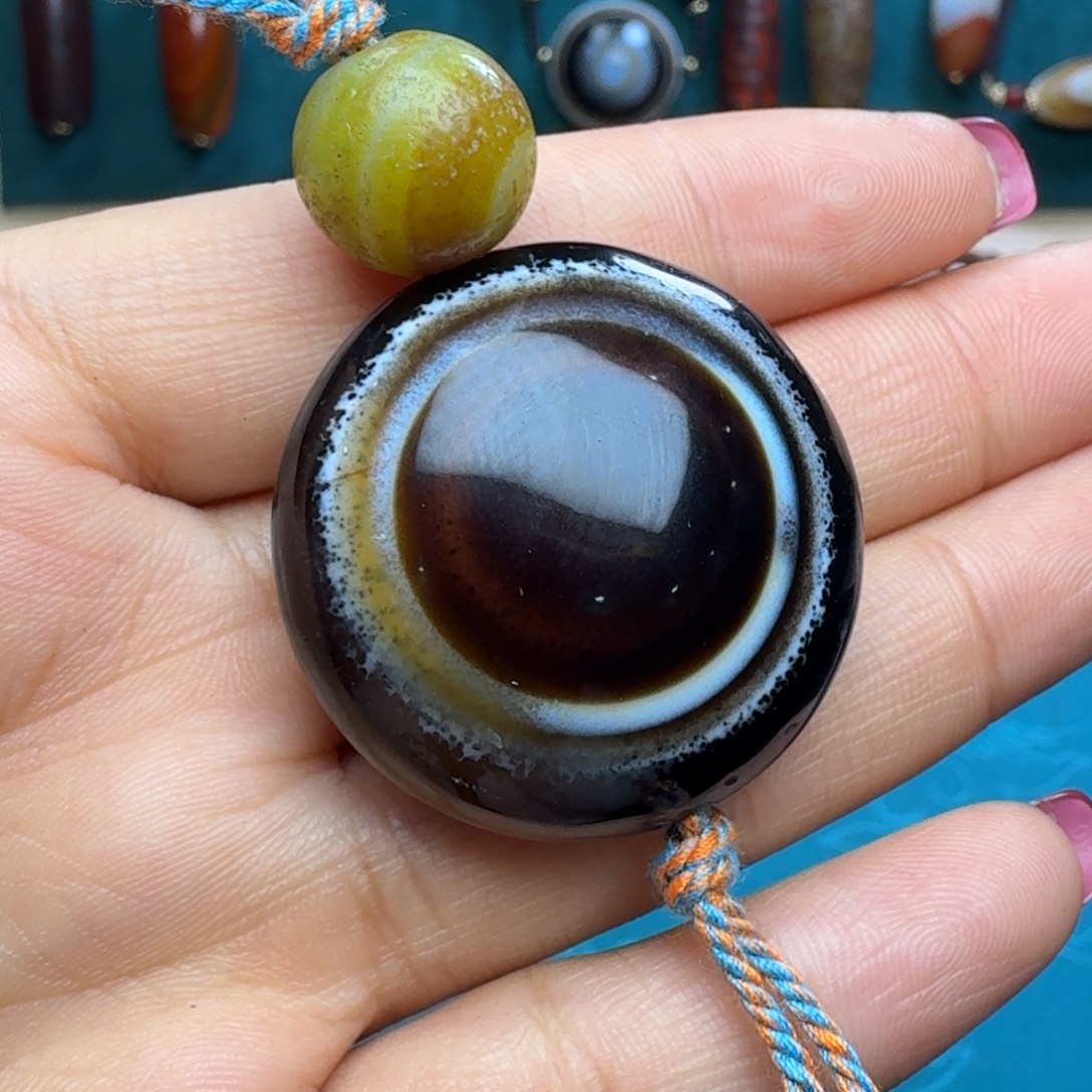 玛瑙/玉髓未镶嵌项链