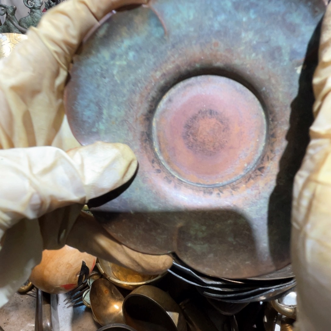 佛****行大阪回流铜器摆件20