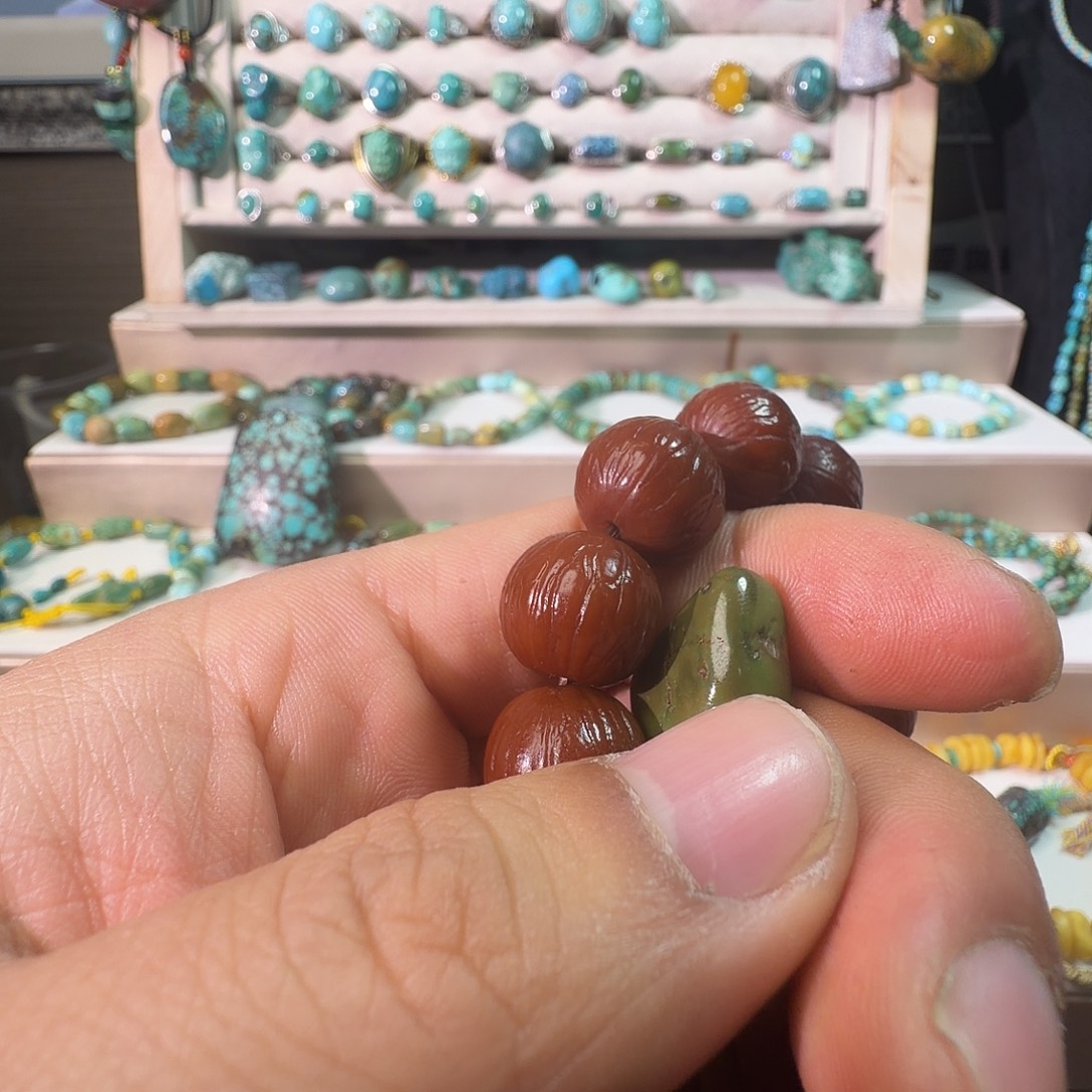 猴头核桃手串猴头配饰配件小扣子