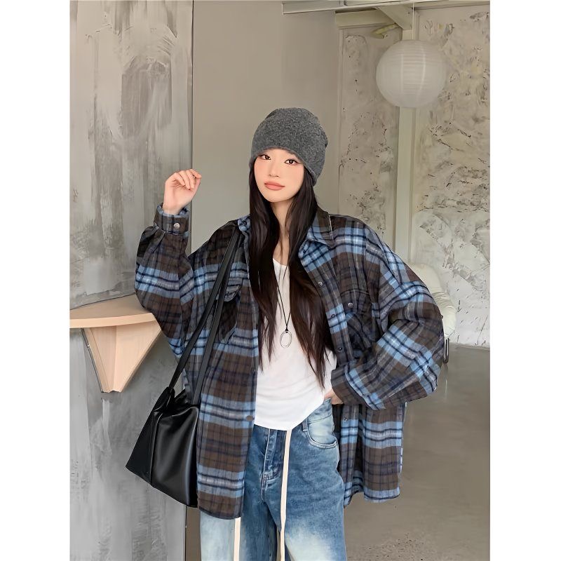 【001-210】陈思思上新号2025韩系新款防晒衬衫