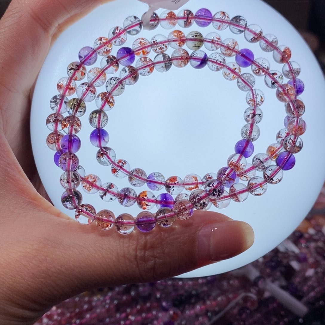 水晶手串未镶嵌手链5.8mm