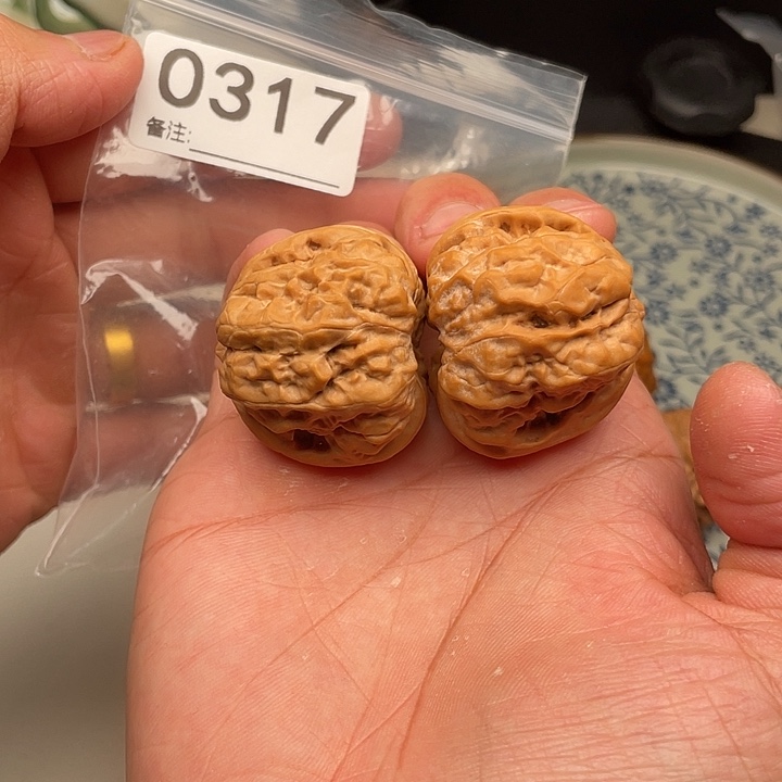 文玩核桃把件老****?36.5蛤蟆0317