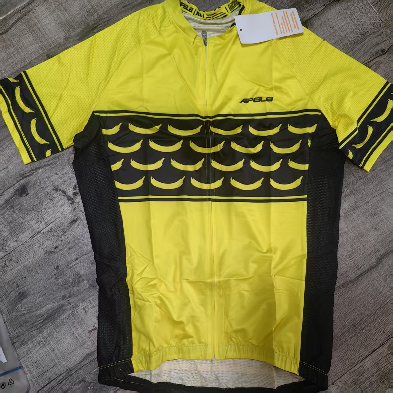 黑黄香蕉短袖山地公路骑行服短袖不退换