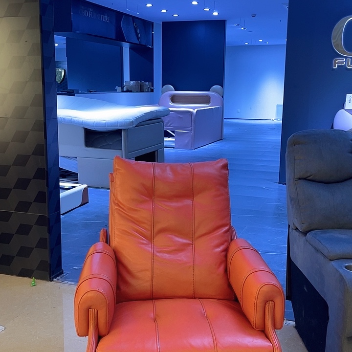 爱马仕橙牛皮摇摇椅