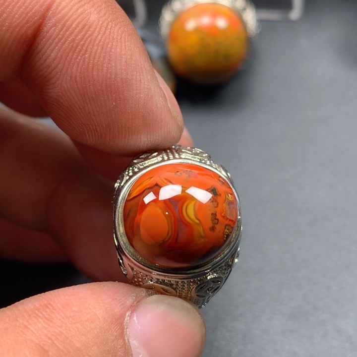 玛瑙/玉髓颈饰未镶嵌爱*东