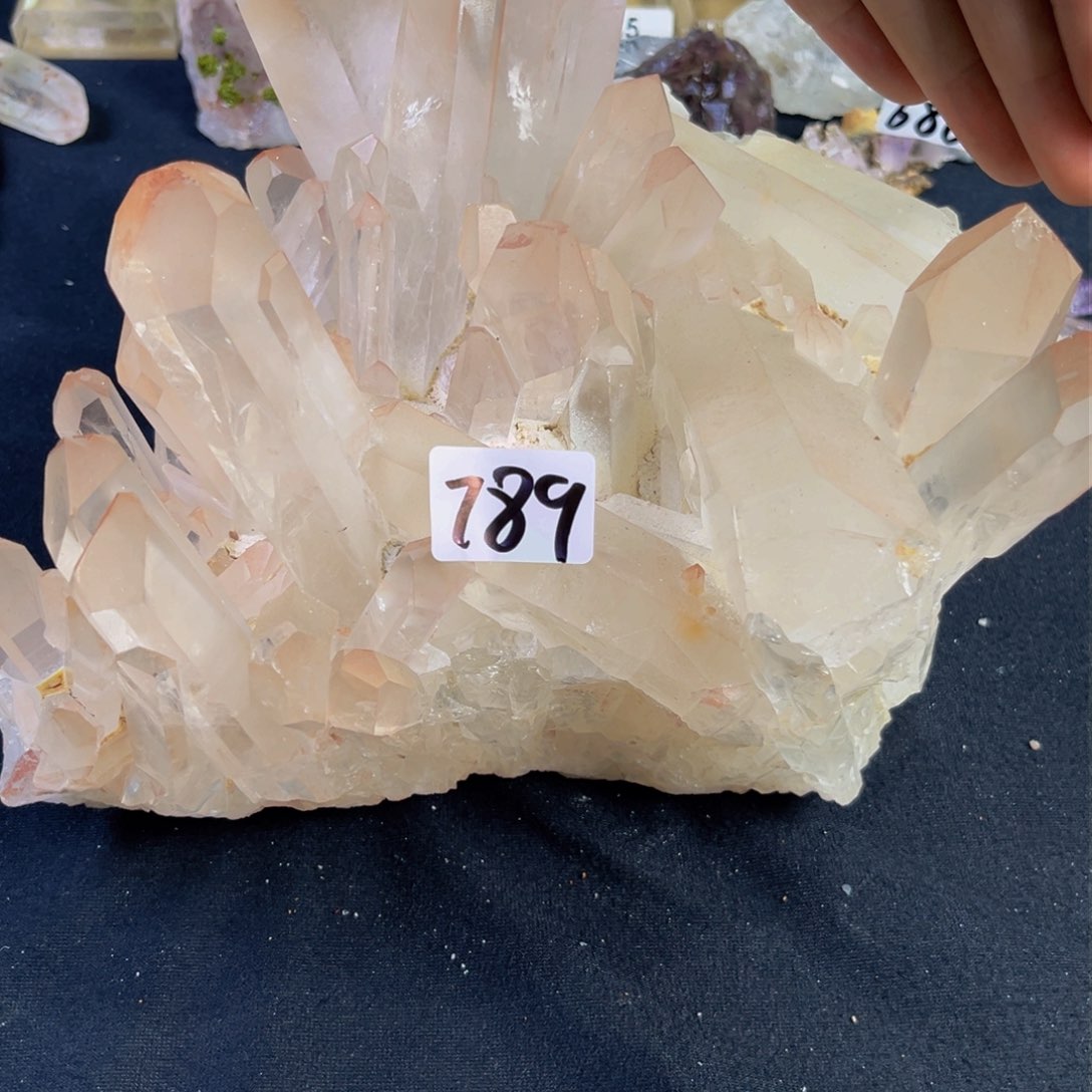 水晶天然水晶家居摆件未镶嵌?****o