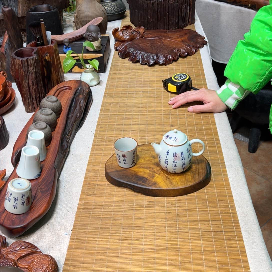 缅甸鸡翅木壶承干泡