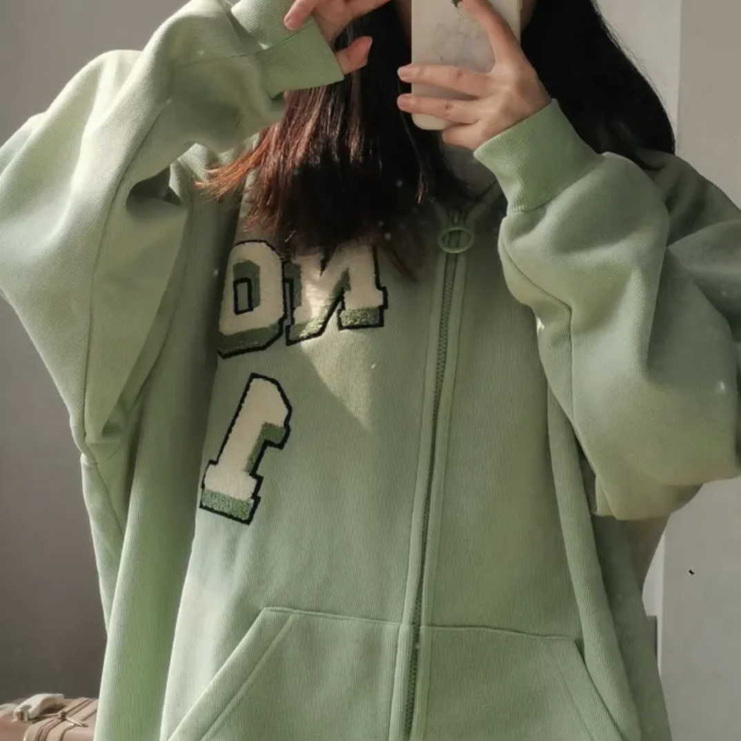 首发！南波万正品淘269，3W销量开衫加绒卫衣