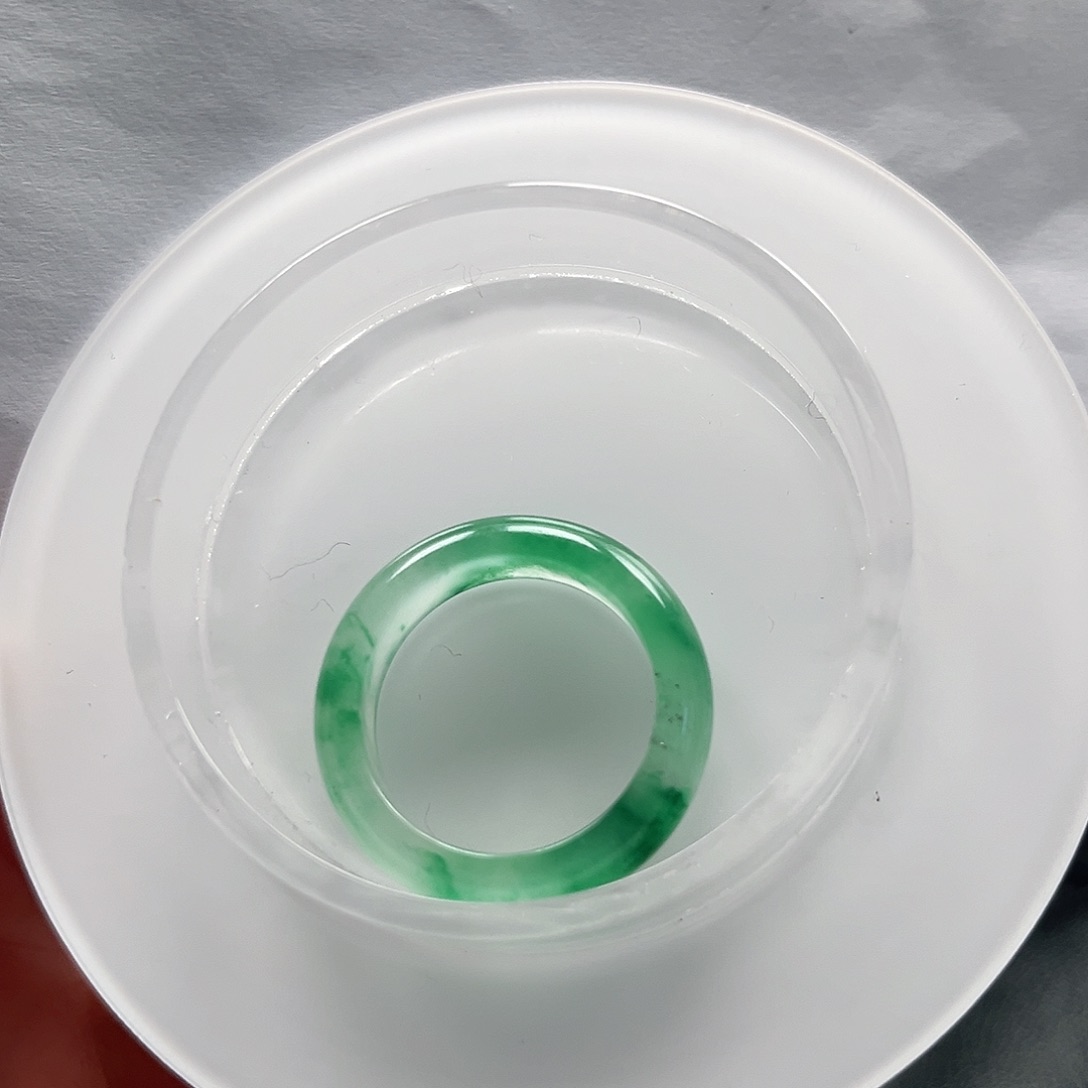 石英质玉手串未镶嵌春*戒圈20