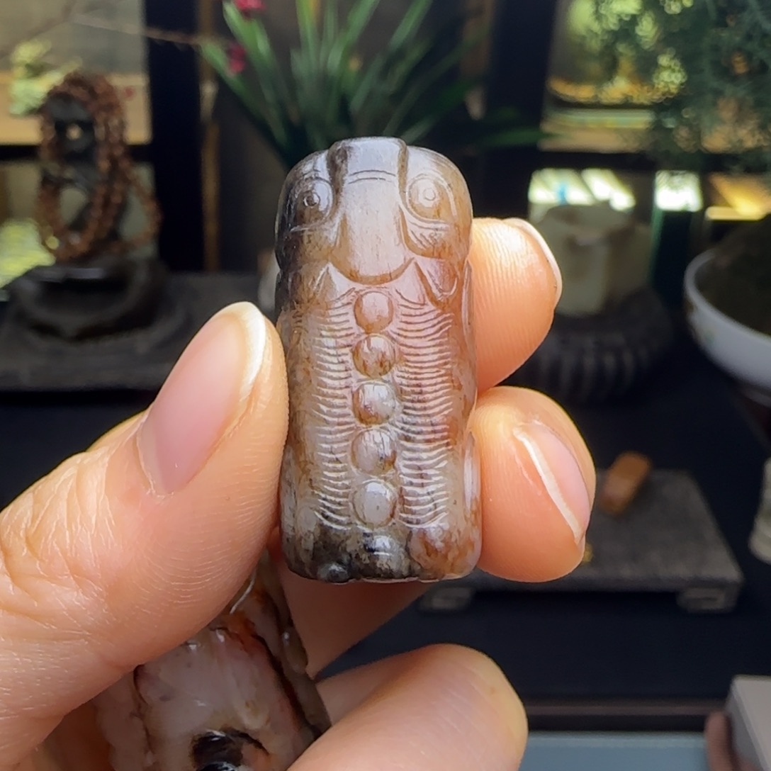 和田玉（糖玉）颈饰未镶嵌星*?
