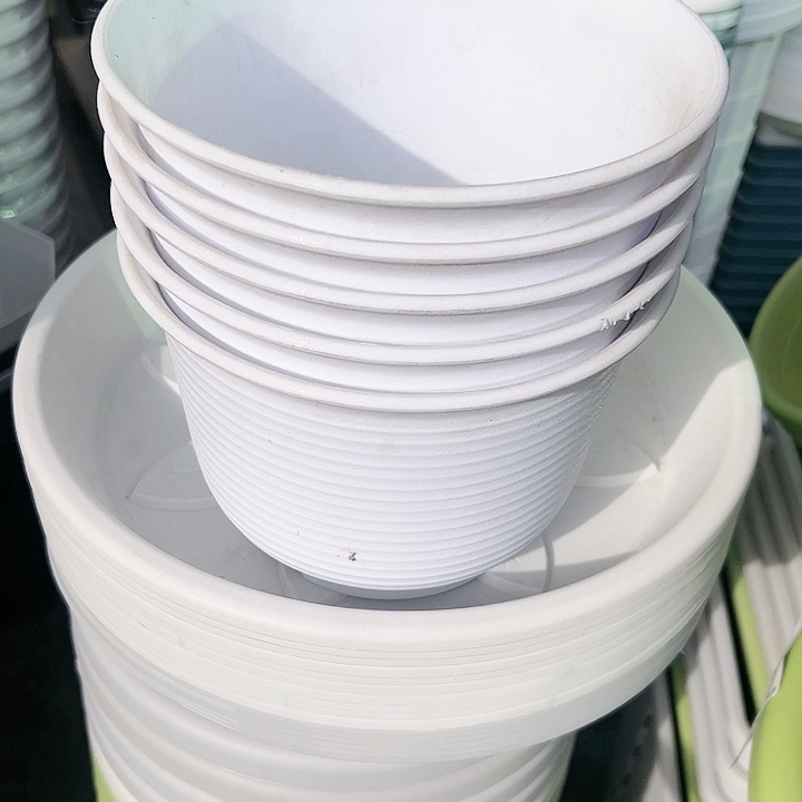 树脂瑕疵仿陶A2白色5个无托