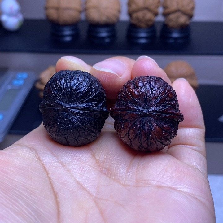 把件文玩核桃手捻地闷66