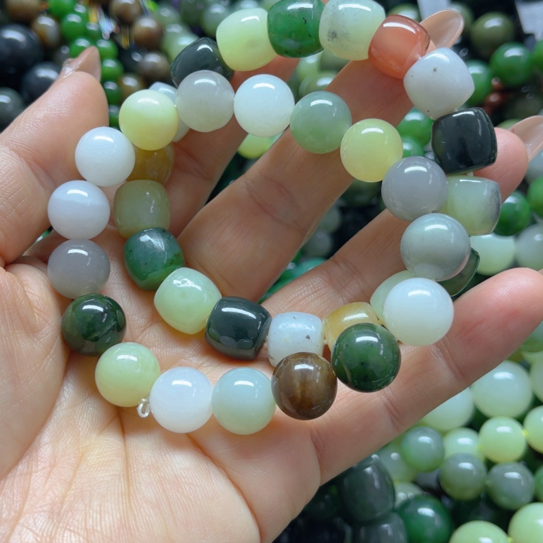 和田玉手链未镶嵌