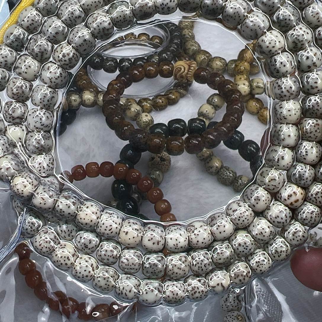 星月菩提手串7糯冰大眼睛星月菩提87-108