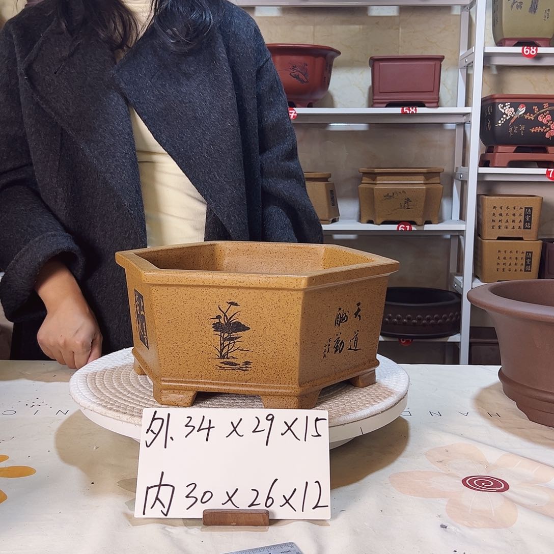 紫砂紫砂花盆等各种
