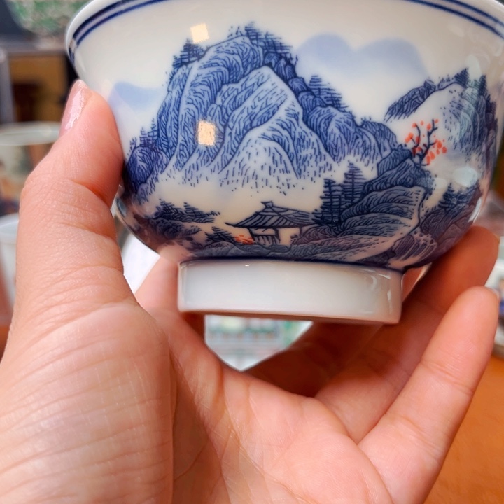 景德镇手工民族碗