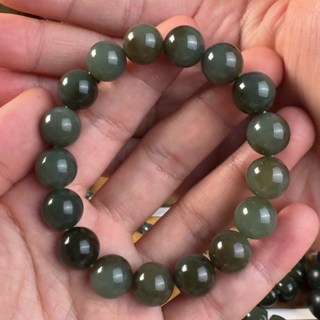 和田玉手链未镶嵌