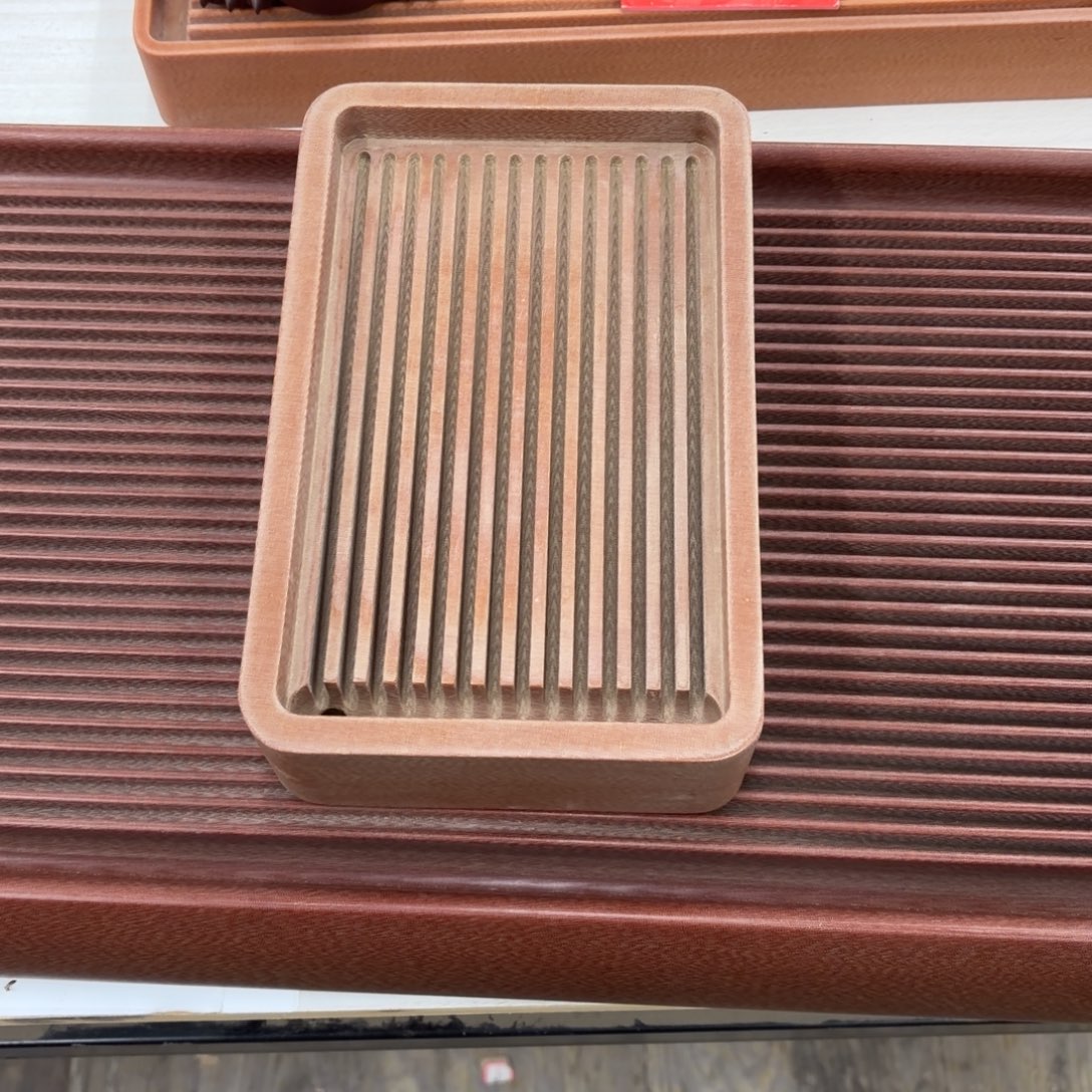 很***凡2516 6厚橙金料龙纹款电木茶盘