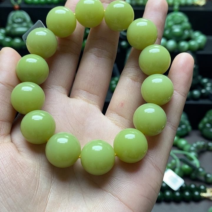 和田玉手串未镶嵌