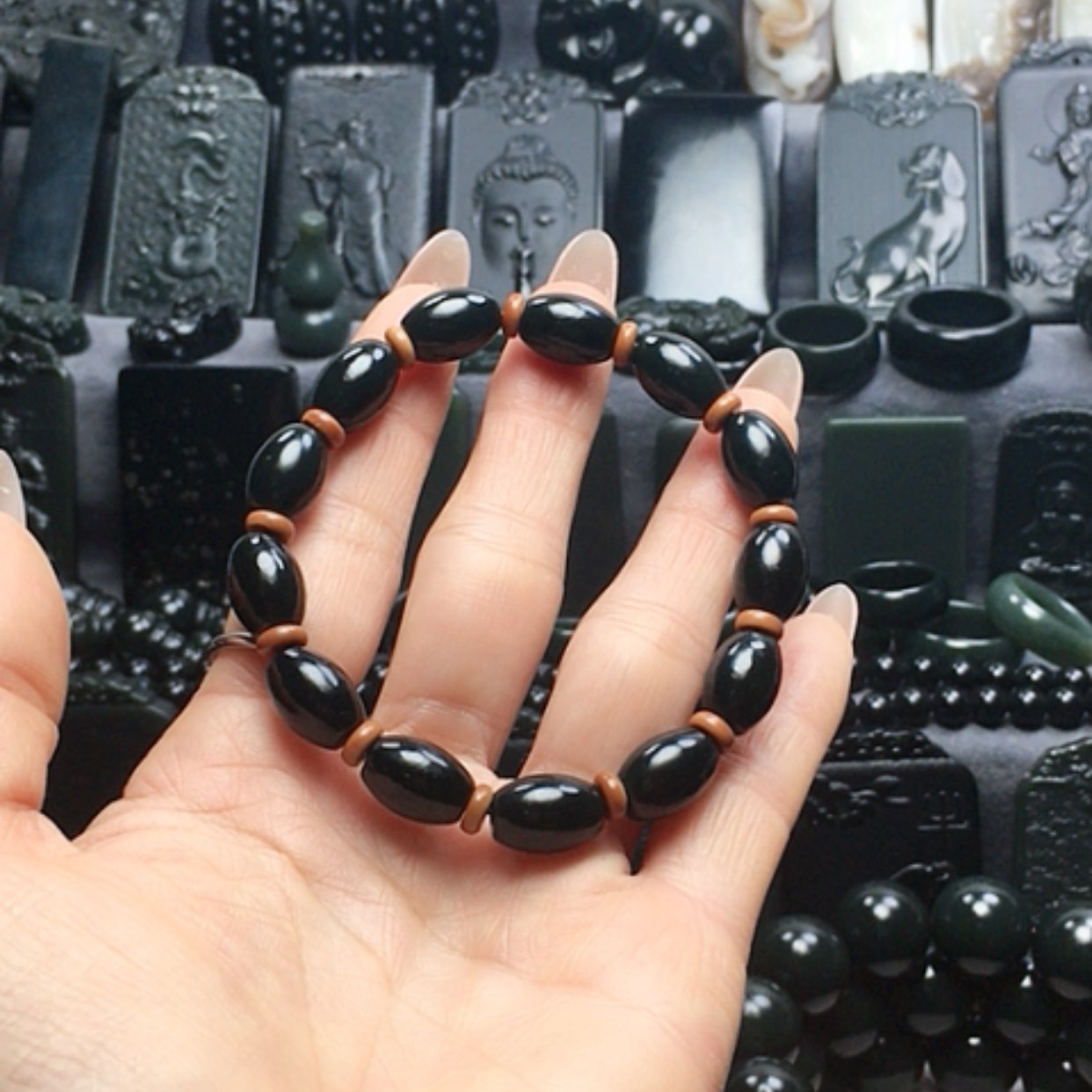 【闪购商品】和田玉手串未镶嵌