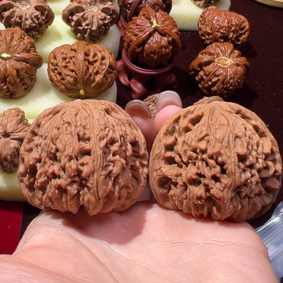 吊坠文玩核桃44球疆